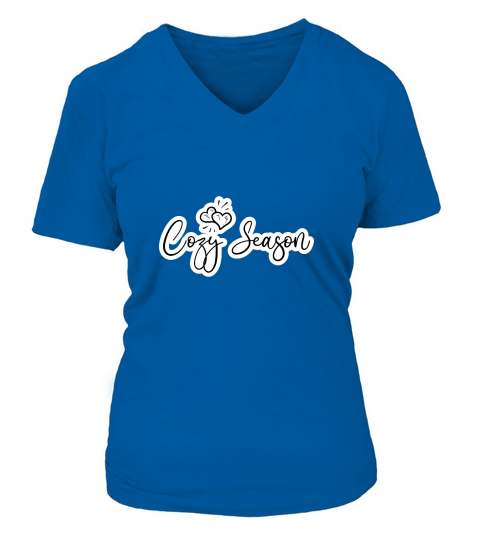 Cozy Season V-neck T-Shirt Woman