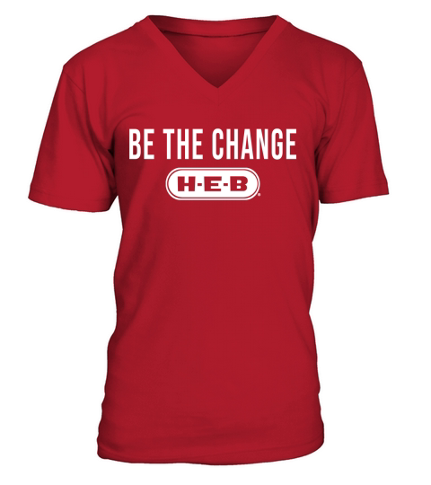 Be The Change Heb V-Neck T-shirt