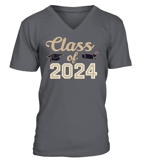 Class of 2024 V-Neck T-shirt
