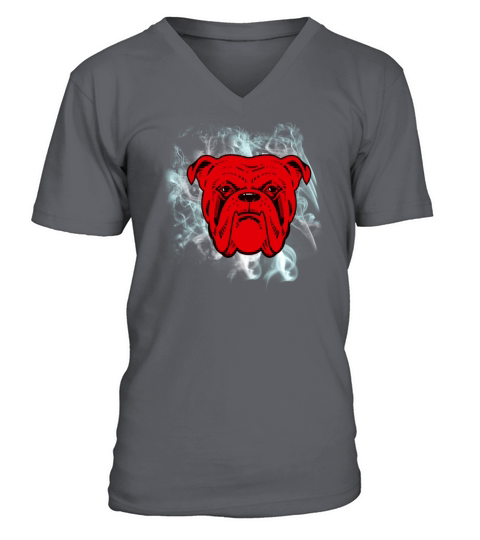 Red Dog Beer V-Neck T-shirt