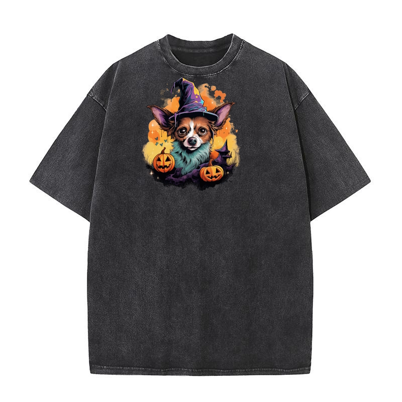 Design Set of Halloween 06 Washed T-Shirt