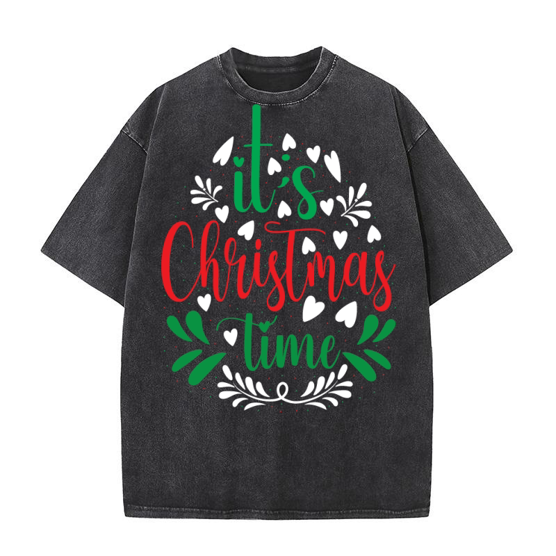 Its christmas time Washed T-Shirt