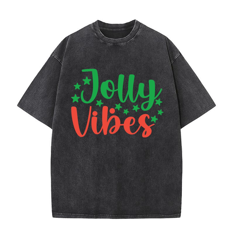 jolly vibes Washed T-Shirt