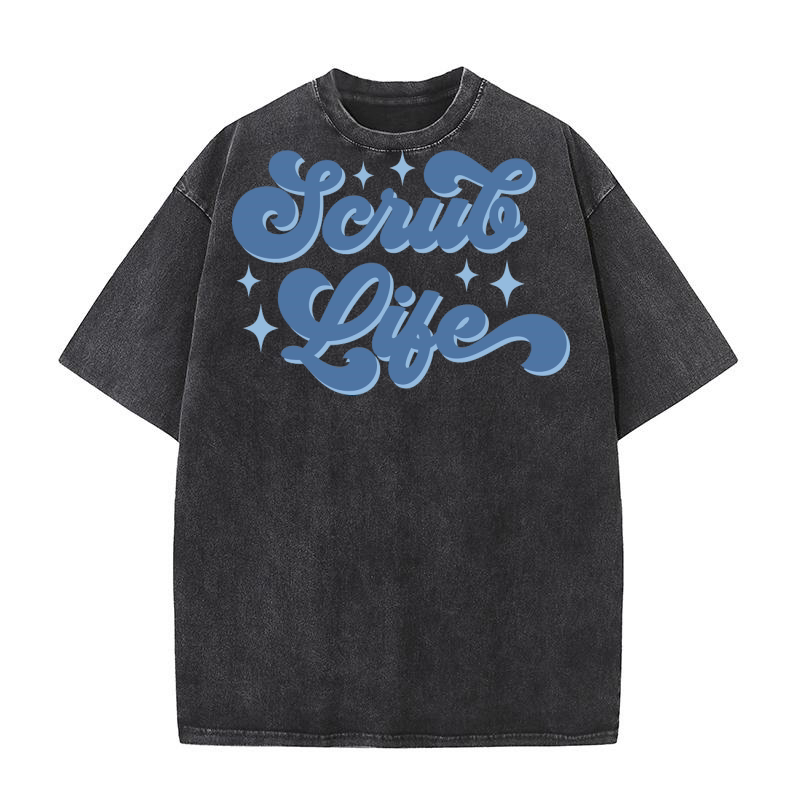 scrub life Washed T-Shirt