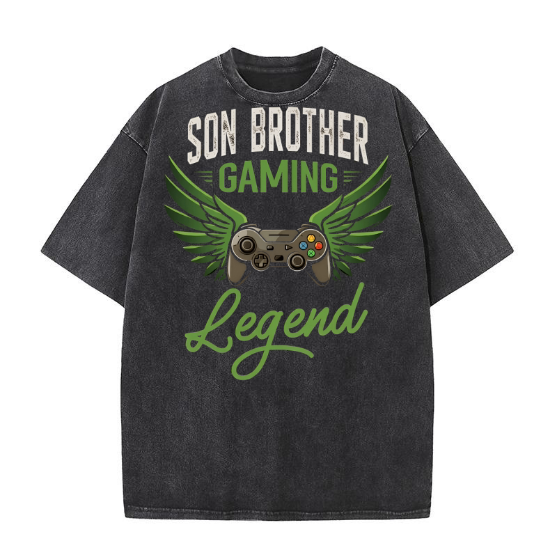 SON BROTHER GAMING LEGEND Washed T-Shirt