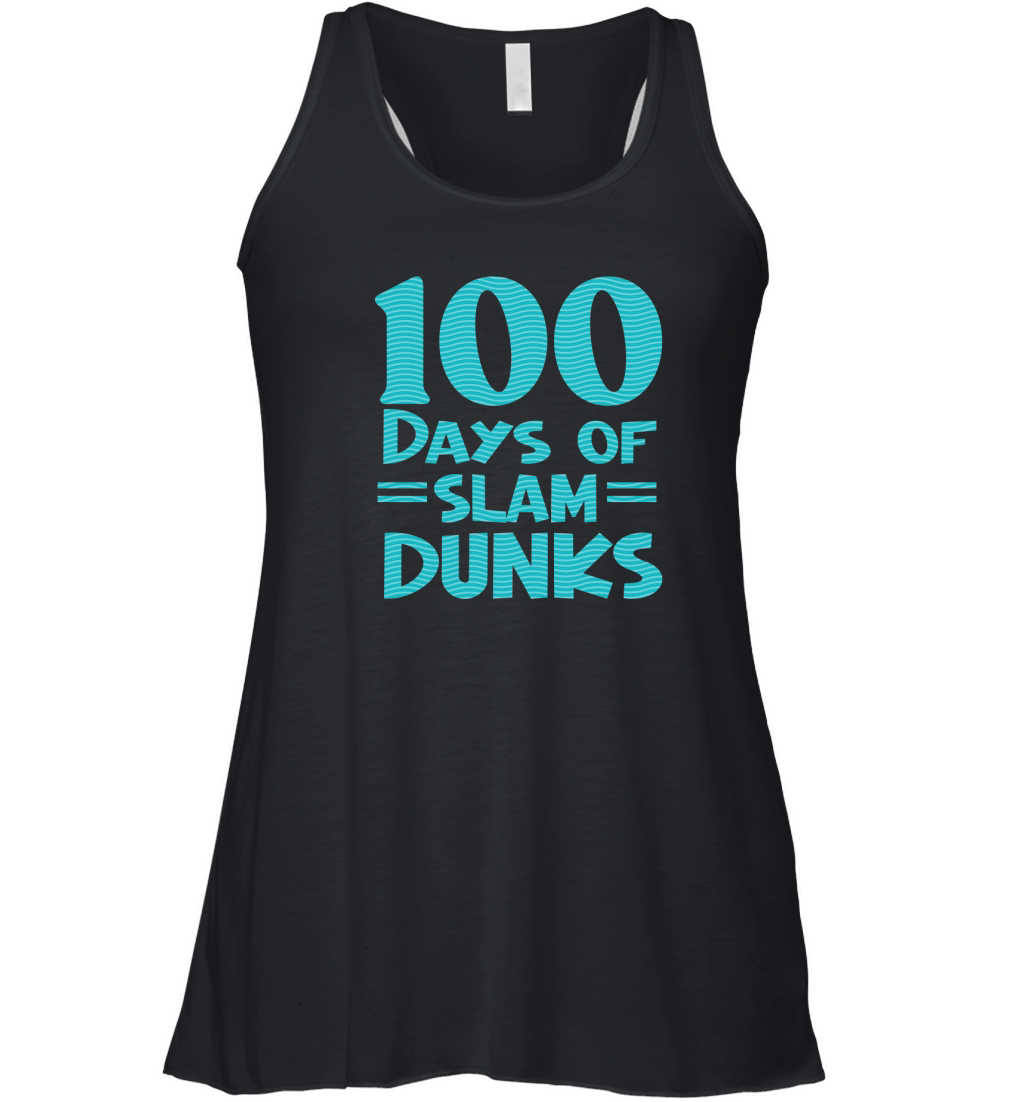 100 Days of Slam Dunks Women's Flowy Tank Top
