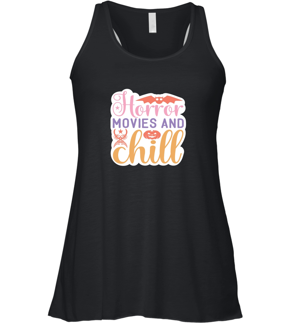Horror movies and chill Women's Flowy Tank Top