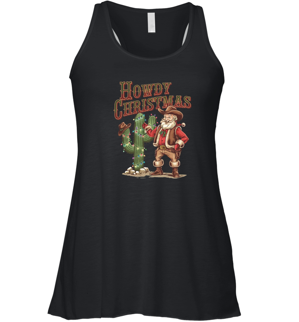 Howdy christmas 3 Women's Flowy Tank Top
