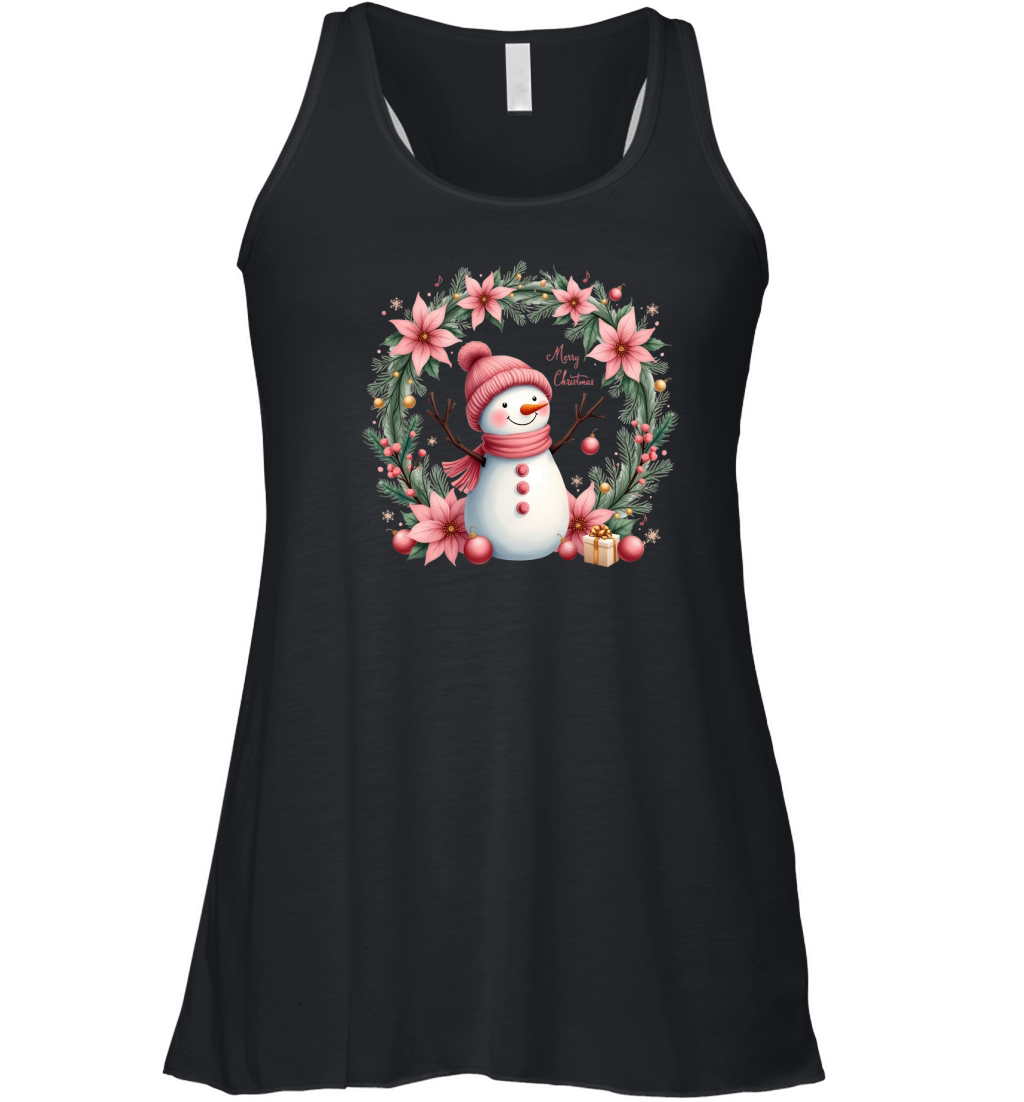 Merry christmas 4 04 Women's Flowy Tank Top
