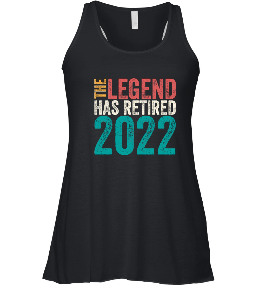 The Legend Has Retired 2022 Women's Flowy Tank Top