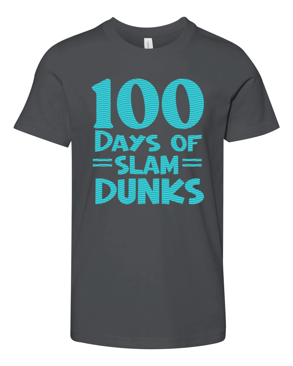 100 Days of Slam Dunks Youth Unisex Jersey Tee