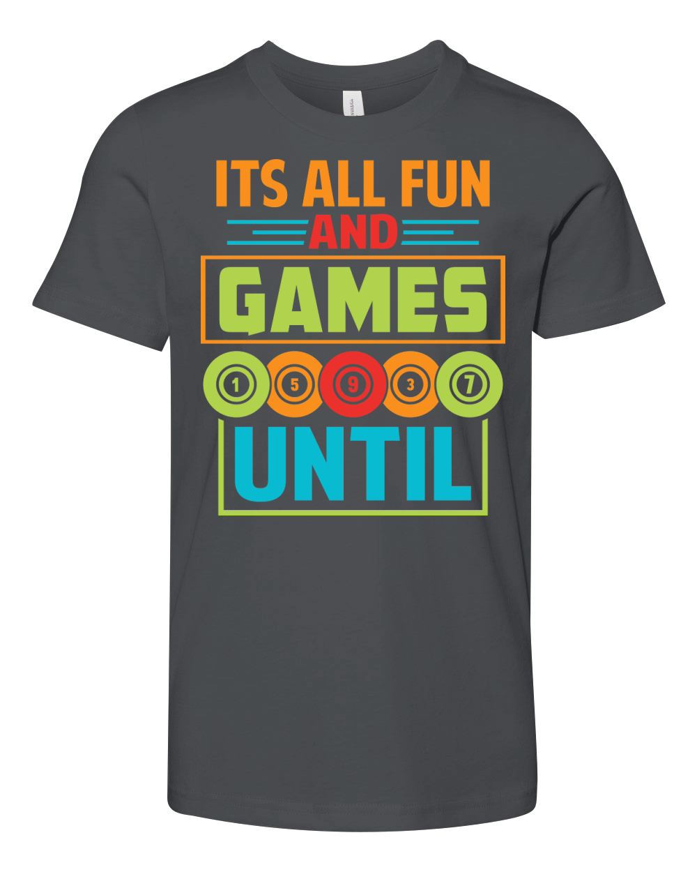 Its All Fun And Games Until 06 Youth Unisex Jersey Tee