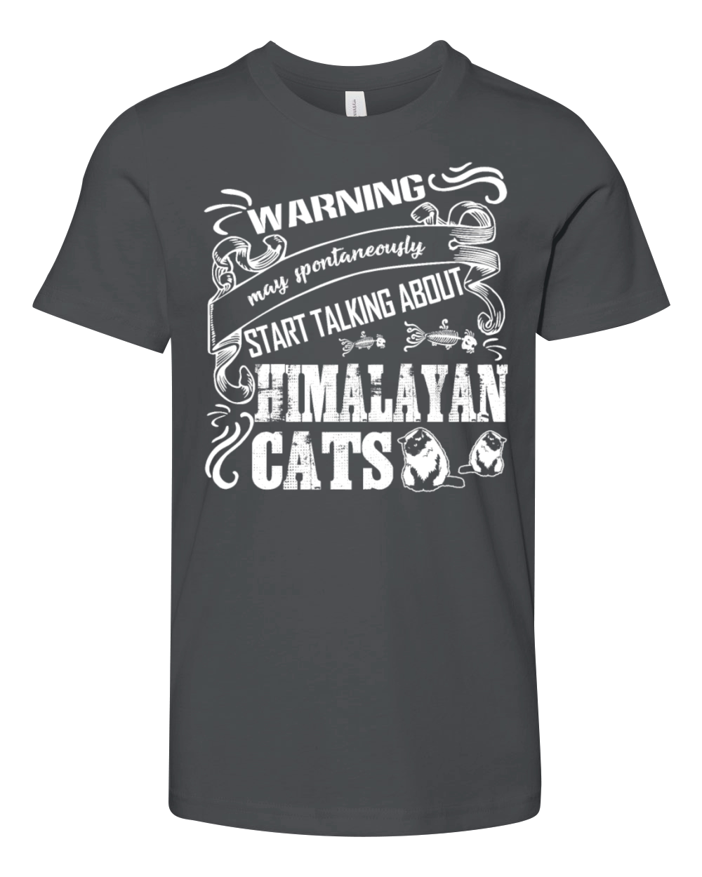 Talking About Himalayan Cat Shirt Youth Unisex Jersey Tee