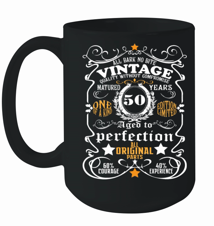 50th Birthday Shirt vintage 50th Birthday Gift Ceramic Mug