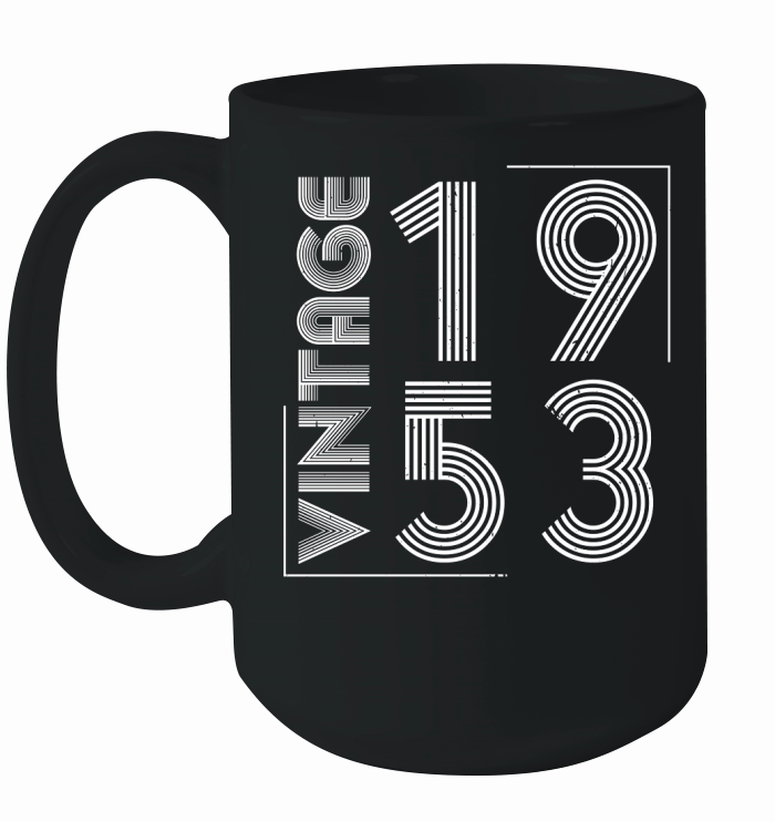 Vintage 1953 Birthday Ceramic Mug