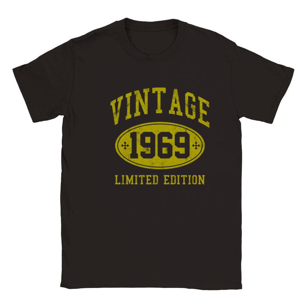50th Birthday - Vintage 1969 Funny Gift Classic Kids Crewneck T-shirt
