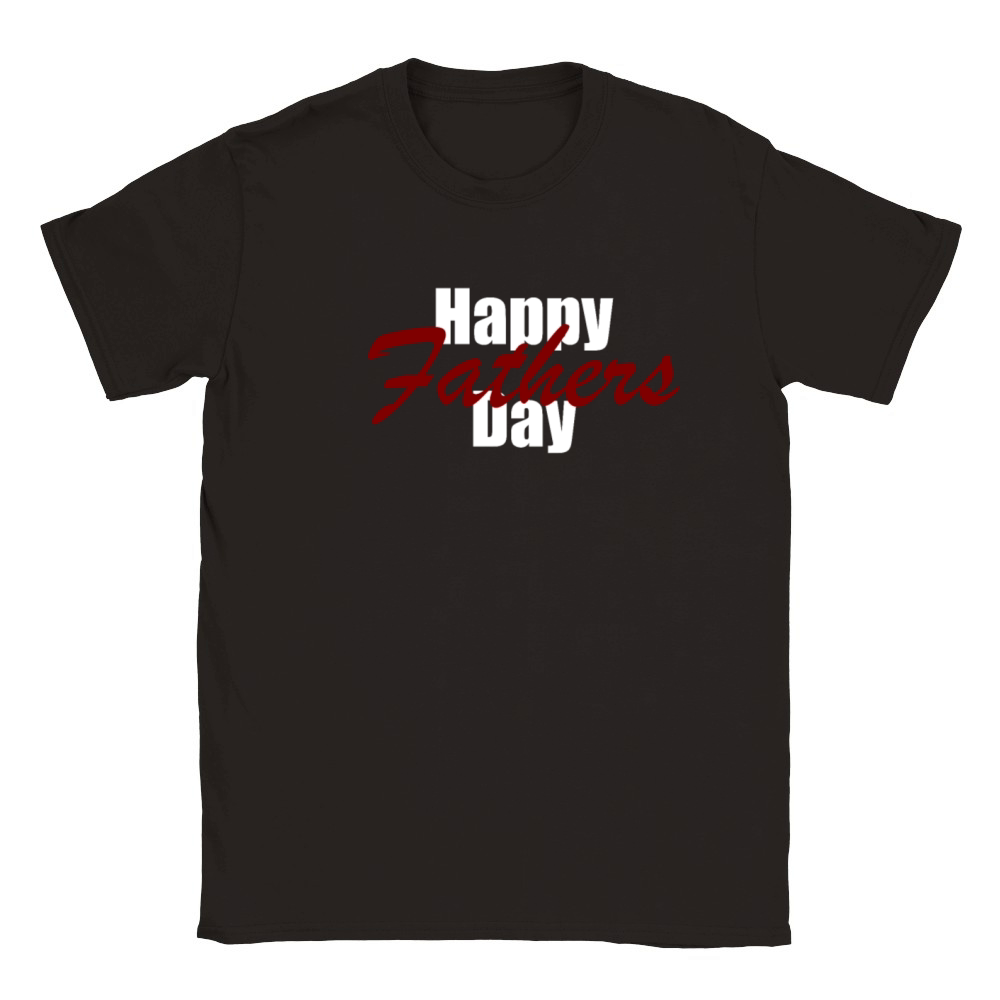 Happy Fathers Day Classic Kids Crewneck T-shirt