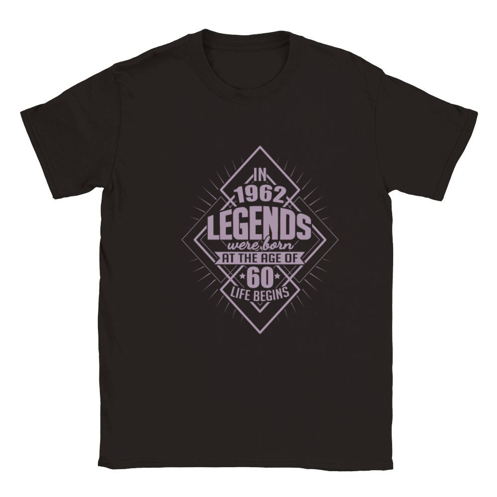 In 1962 legends were born 60th birthday legend Classic Kids Crewneck T-shirt