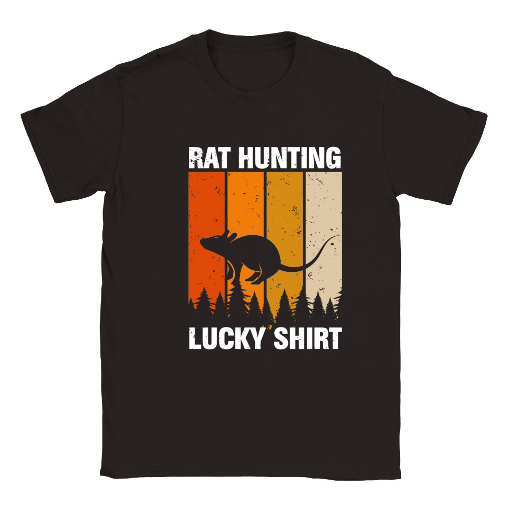 Rat Hunting Lucky shirt Classic Kids Crewneck T-shirt