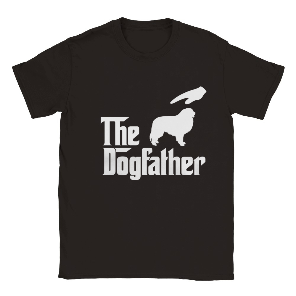 The Dogfather Great Pyrenees Classic Kids Crewneck T-shirt