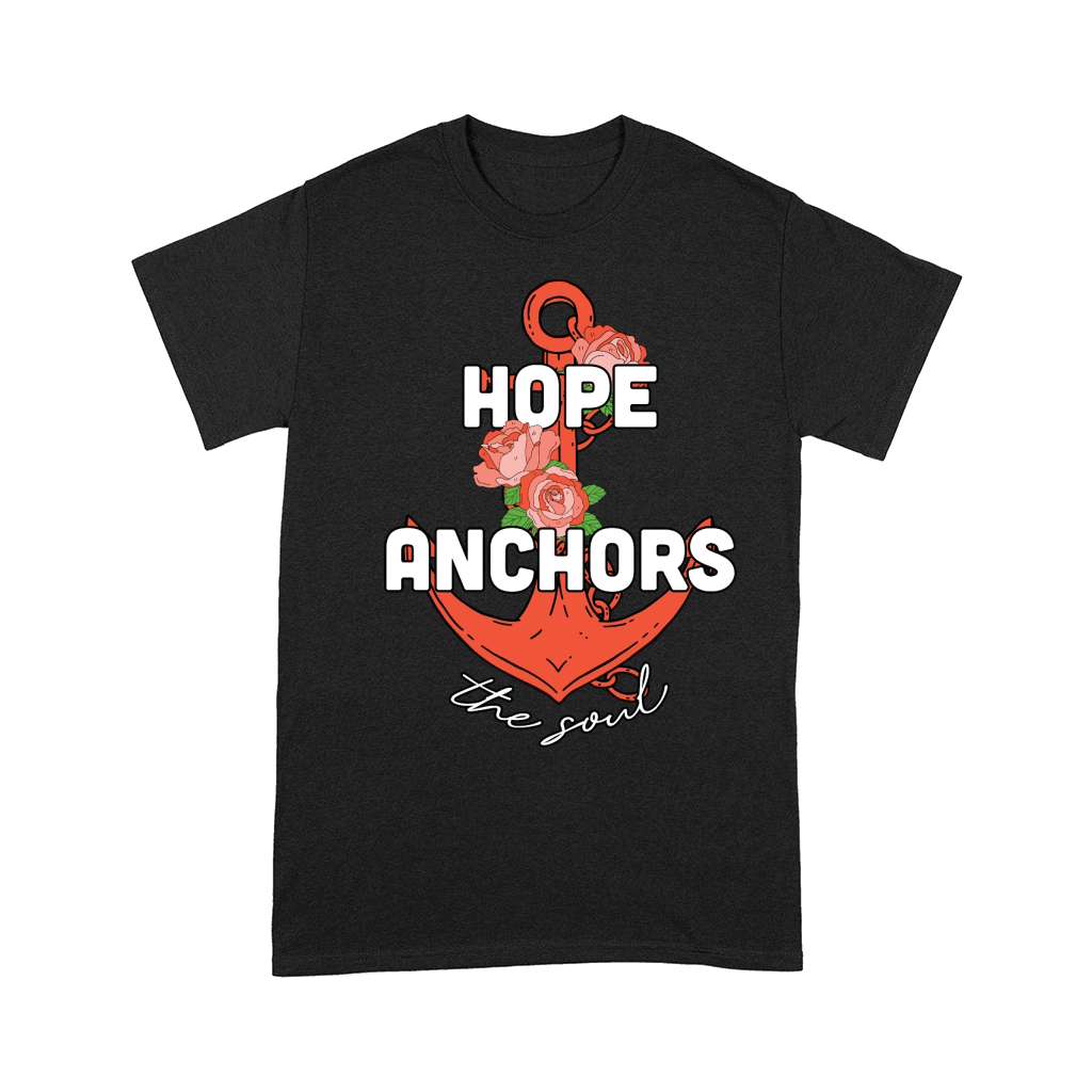 Hope Anchors the Soul Flora Comfort T-shirt