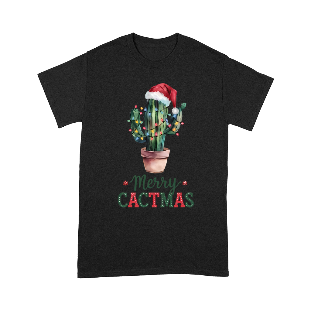 Merry Cactmas Vintage Christmas 03 Comfort T-shirt