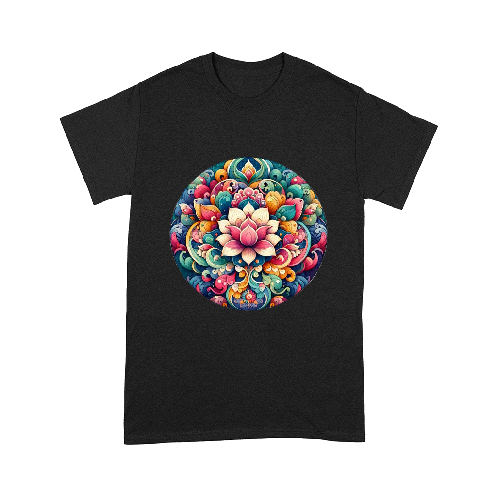 Ornate Lotus Yoga Comfort T-shirt