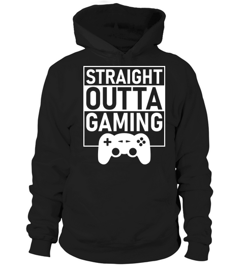 Straight Outta Gaming Hoodie Unisex
