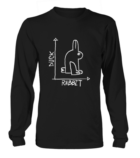 Funny Science Nerd Duck Rabbit Physics Math Geek Long sleeved Unisex