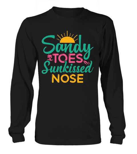 Sandy toes sunkissed nose Long sleeved Unisex