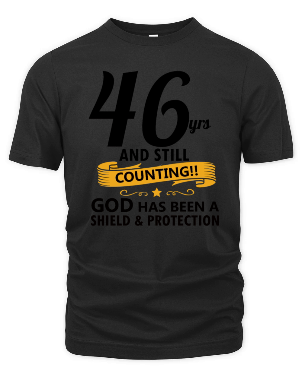 46th years and still counting Organic Unisex T-shirt