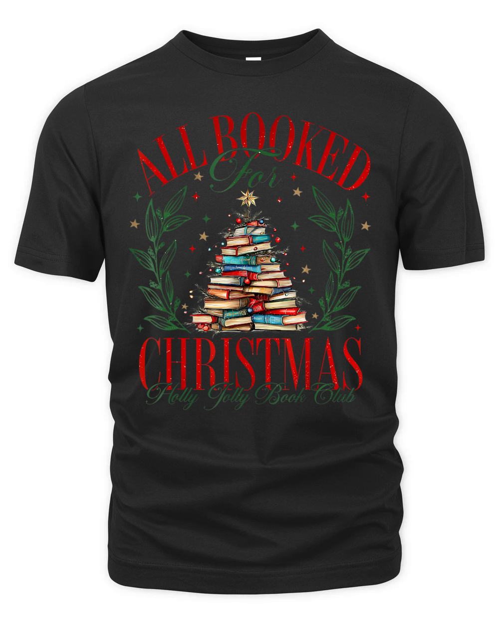 All booked for christmas 3 Organic Unisex T-shirt