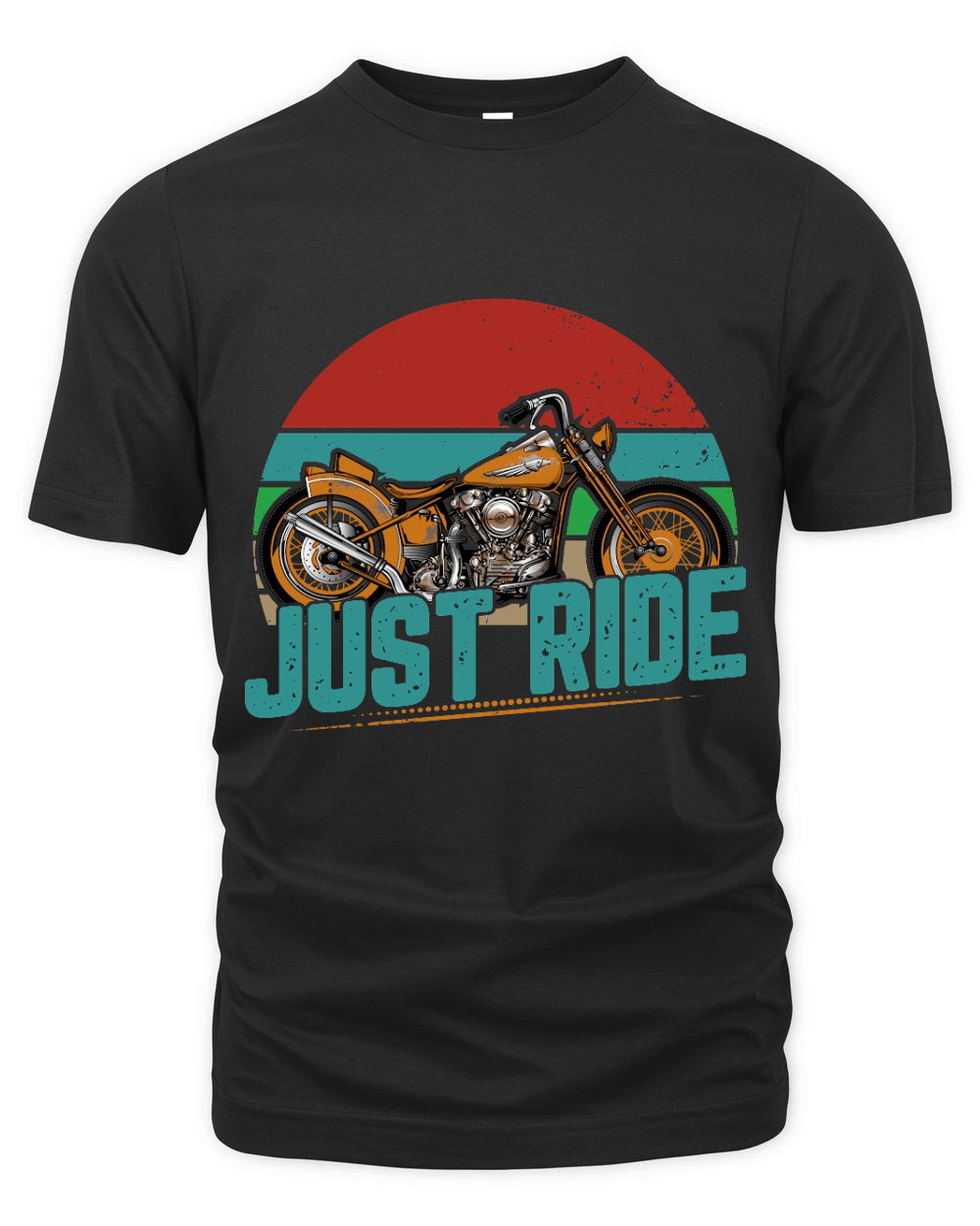 Just Ride Motorbike Organic Unisex T-shirt