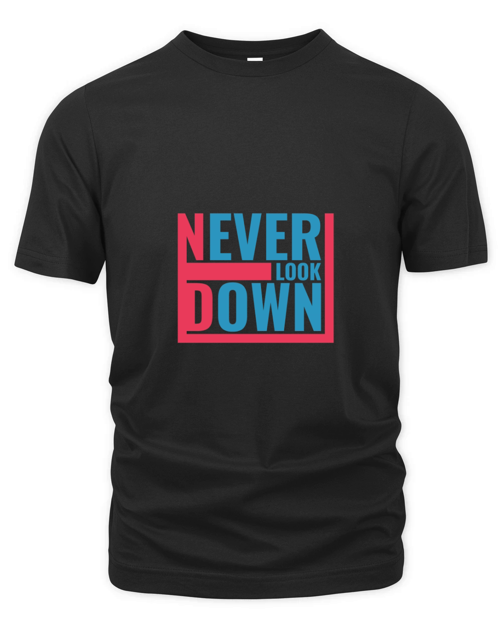 Never Look Down 04 Organic Unisex T-shirt