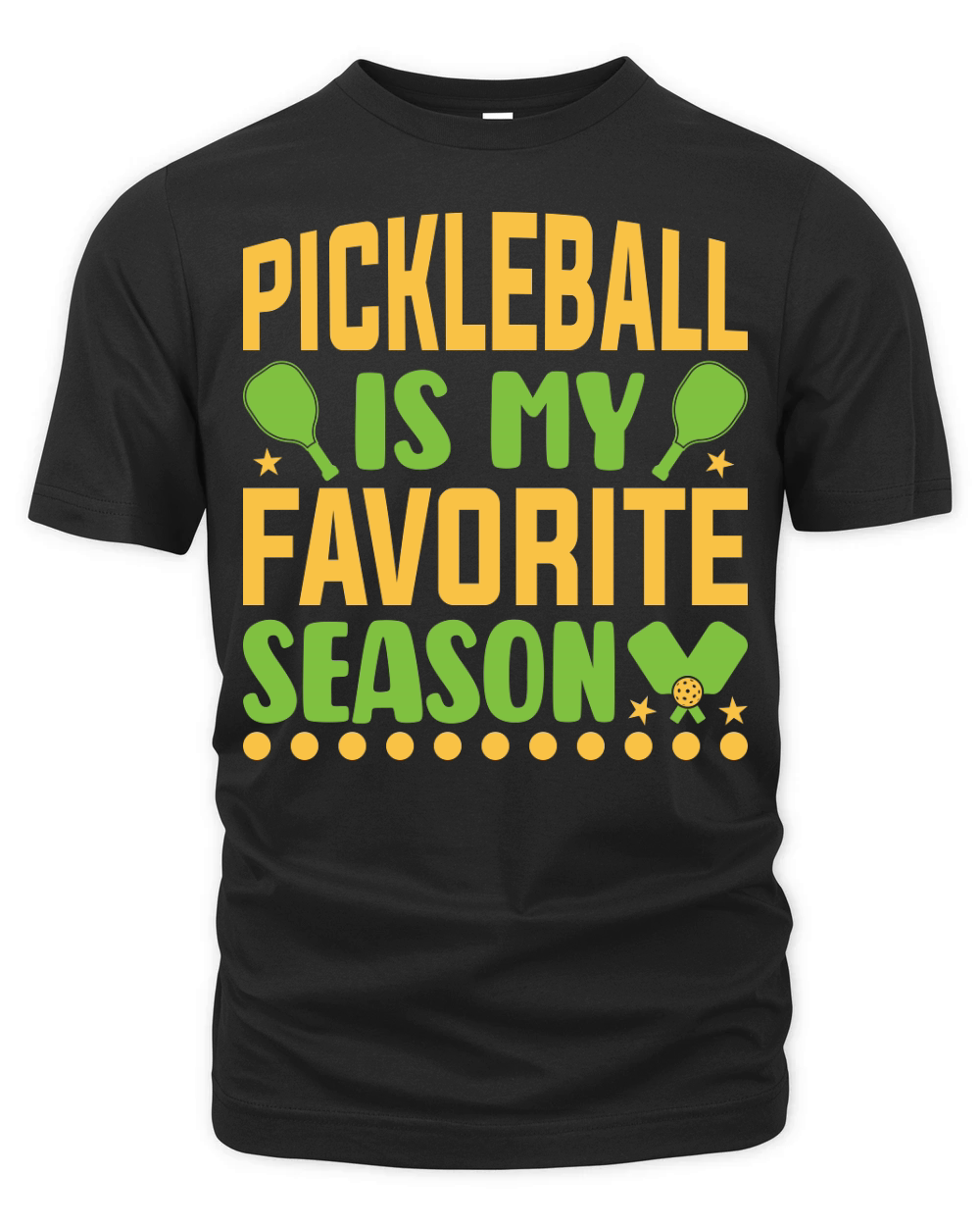 Pickleball Is My Favorite Season 03 Organic Unisex T-shirt