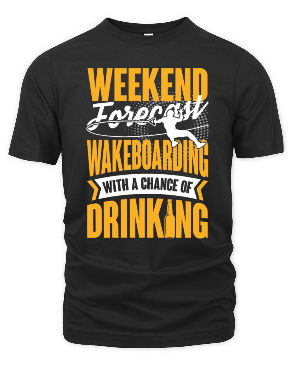 Wake boarding Organic Unisex T-shirt