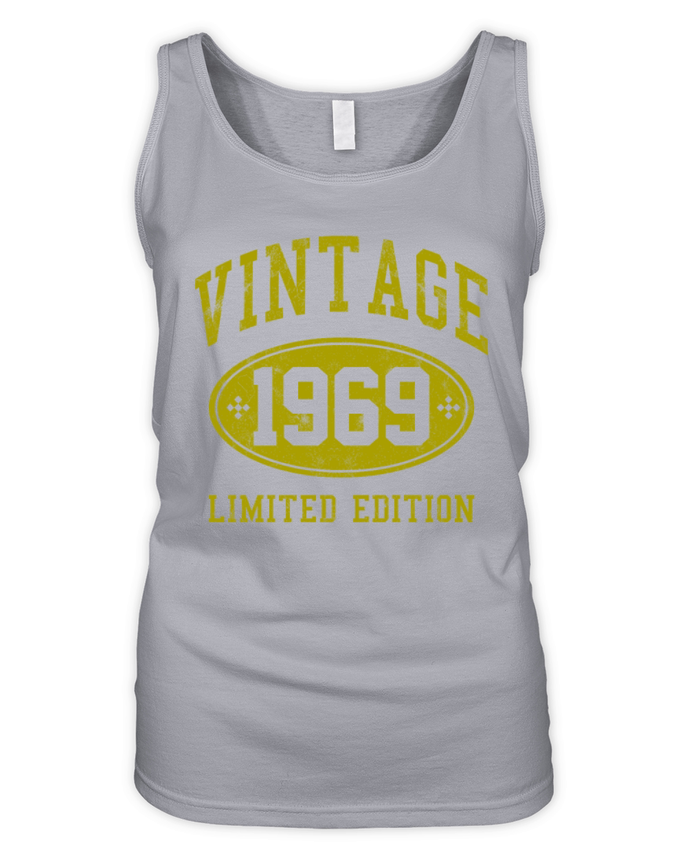50th Birthday - Vintage 1969 Funny Gift Organic Women's Tank Top