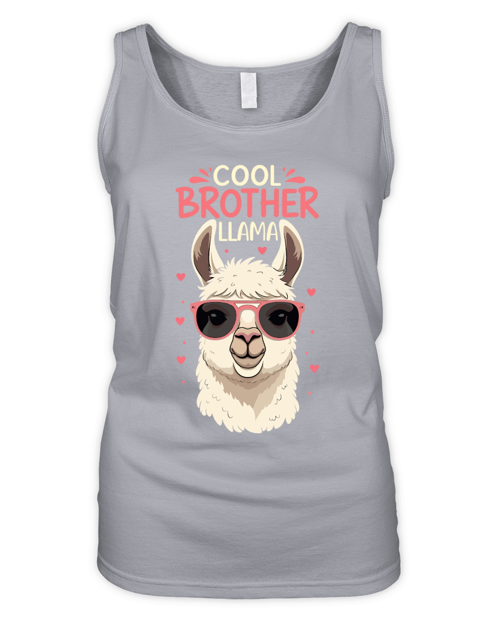 Cool brother llama Organic Women's Tank Top