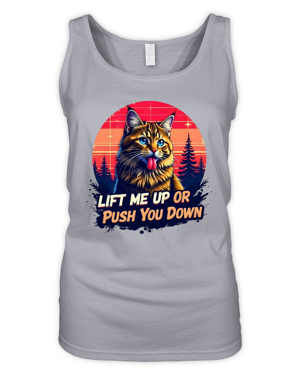 Lift Me Up or Push You Down Organic Women's Tank Top