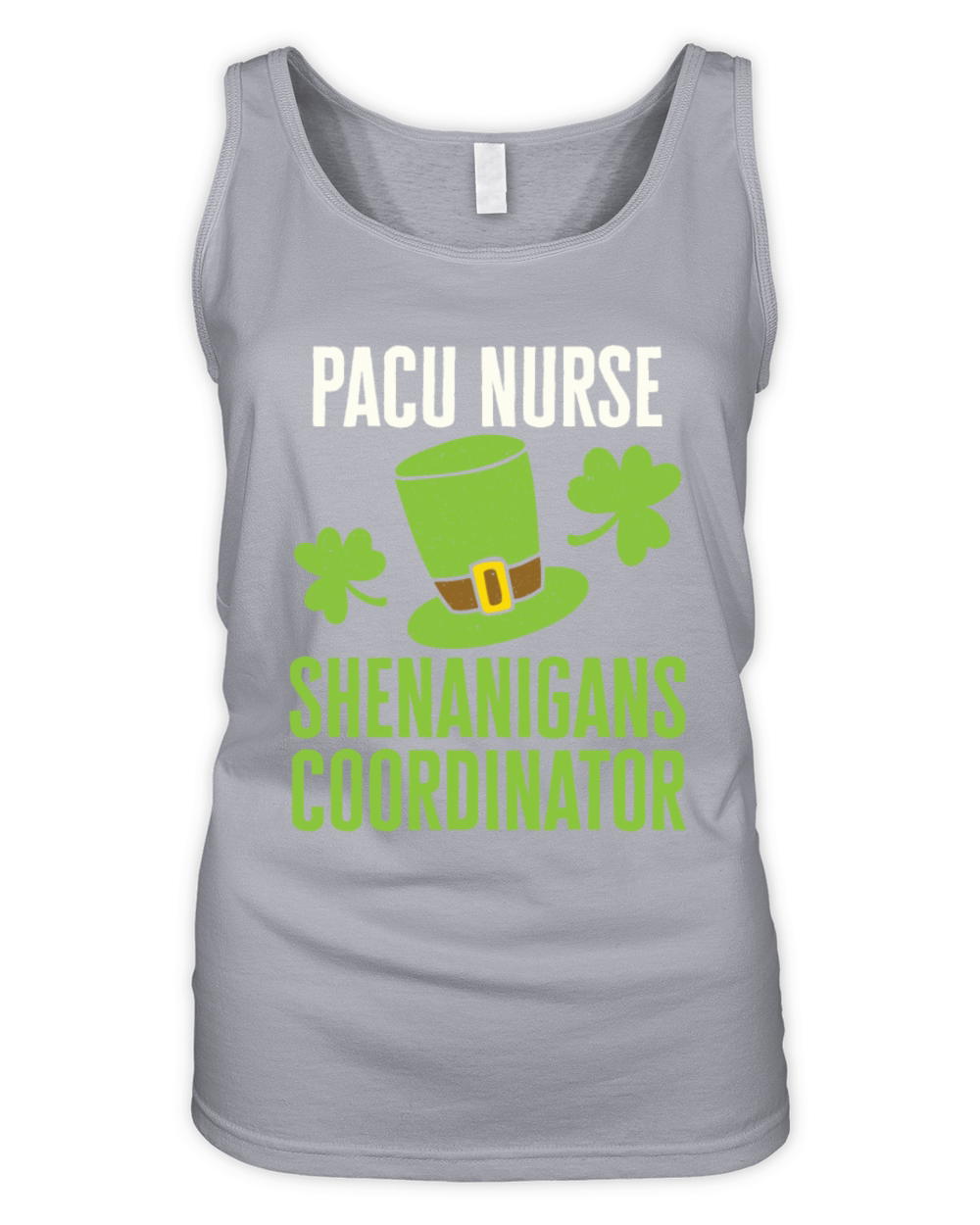 PACU Nurse St Patricks Day Shenanigans Coordinator Organic Women's Tank Top