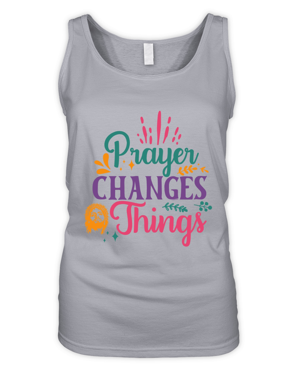 Prayer Changes Things Organic Women's Tank Top