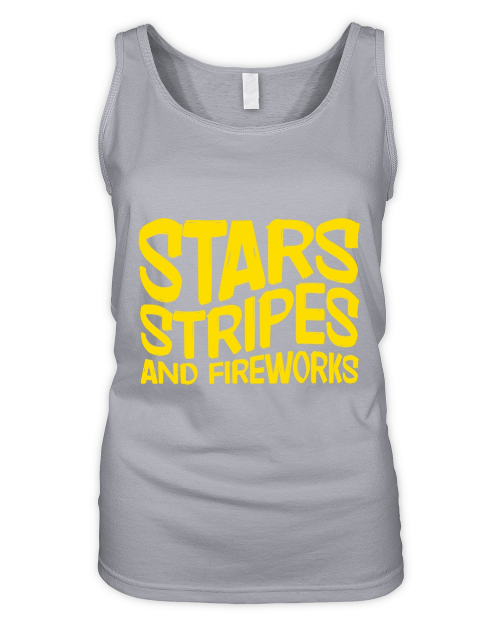 Stars and fireworks Organic Women's Tank Top