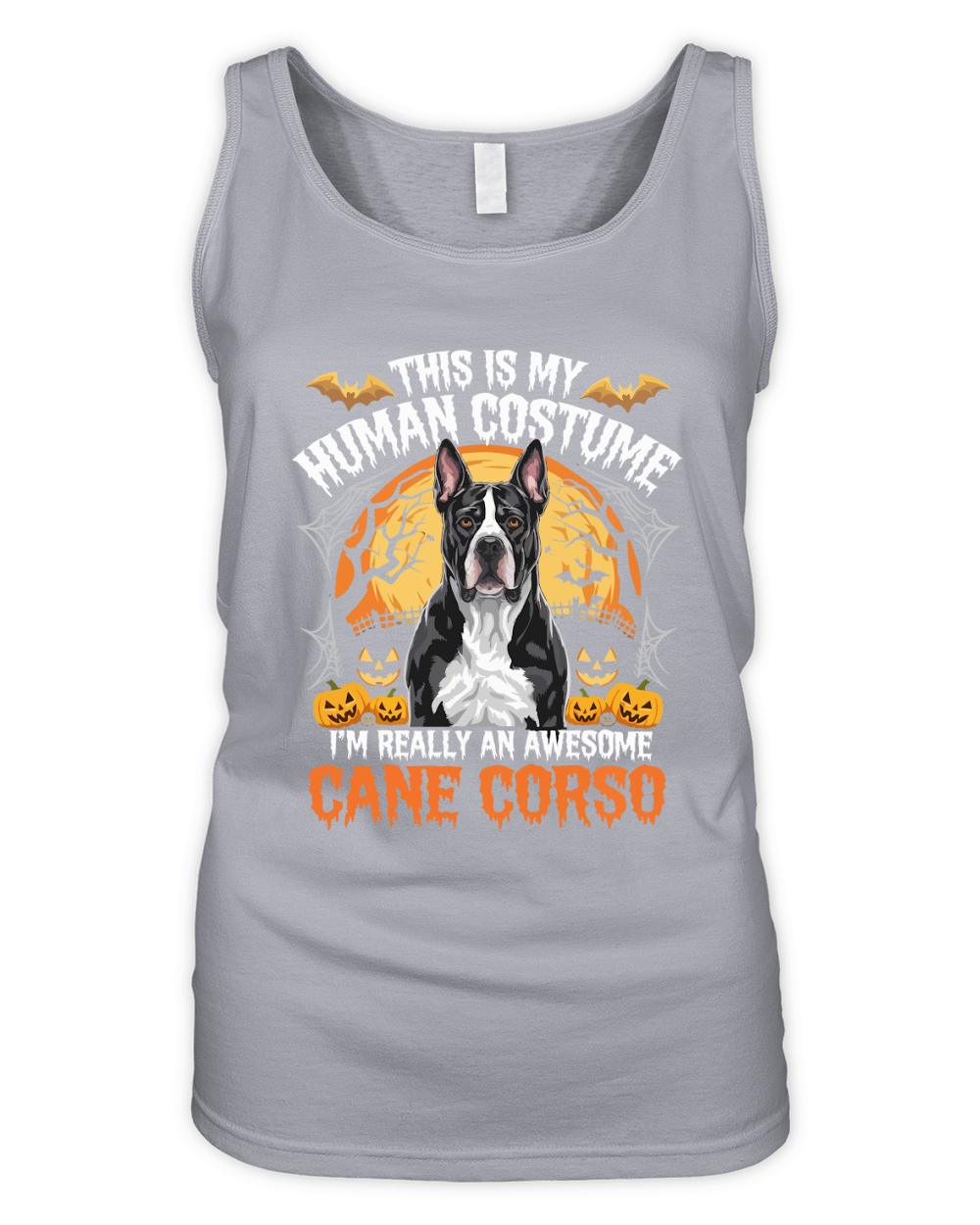 This Is My Human Costume, Im Really An Awesome Cane Corso Organic Women's Tank Top
