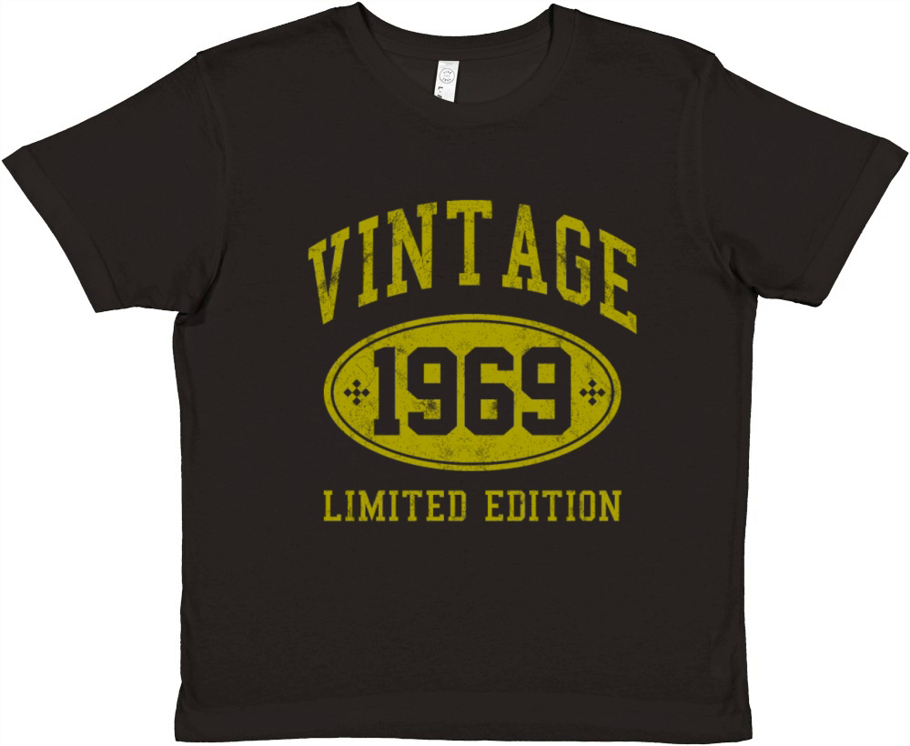 50th Birthday - Vintage 1969 Funny Gift Premium Kids Crewneck T-shirt