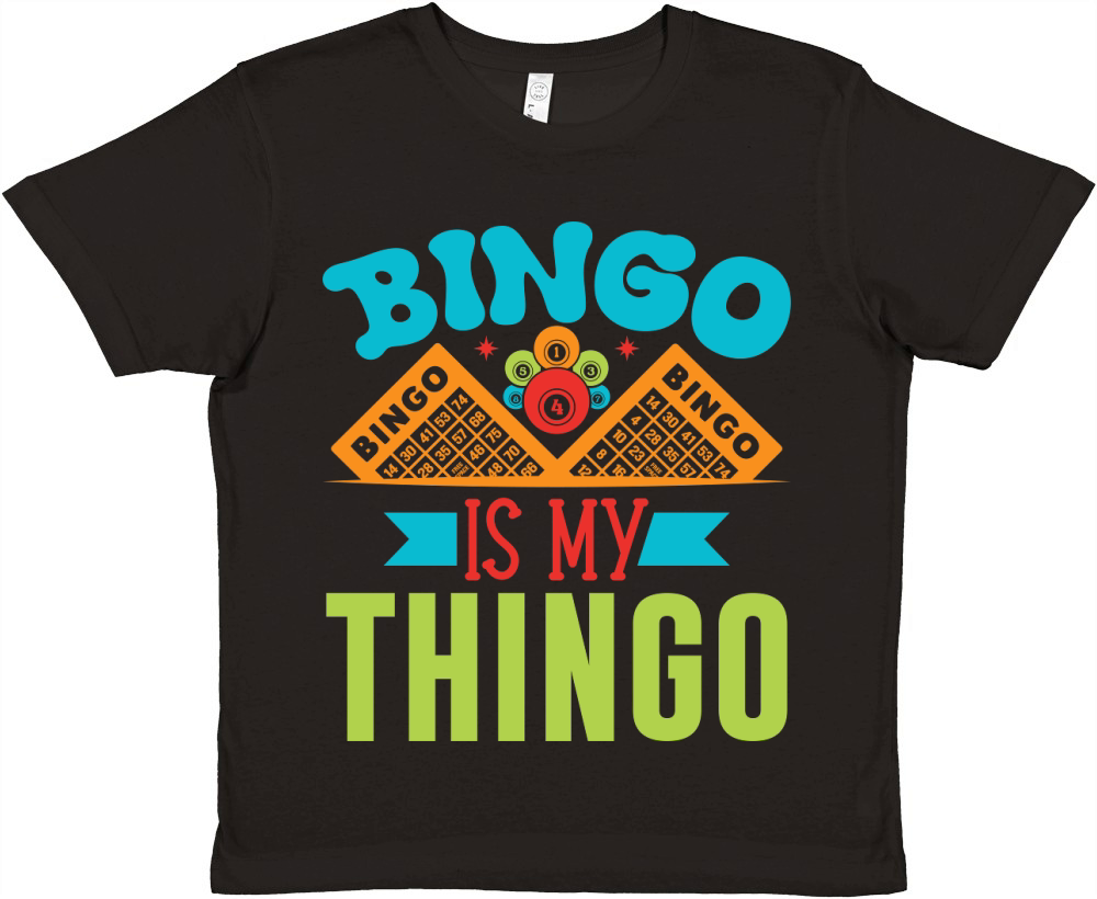 Bingo Is My Thingo 04 Premium Kids Crewneck T-shirt