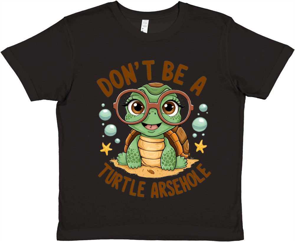 Dont be a turtle arsehole Premium Kids Crewneck T-shirt