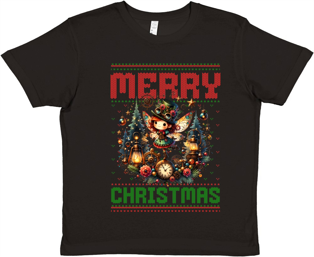 Merry Christmas 51 06 Premium Kids Crewneck T-shirt