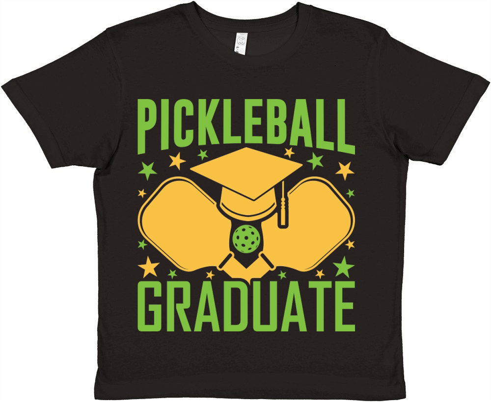 Pickleball Graduate 06 Premium Kids Crewneck T-shirt