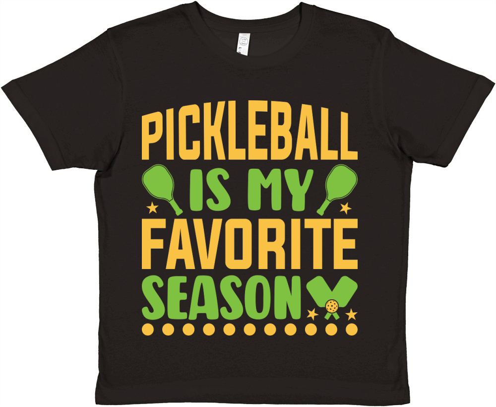 Pickleball Is My Favorite Season 03 Premium Kids Crewneck T-shirt