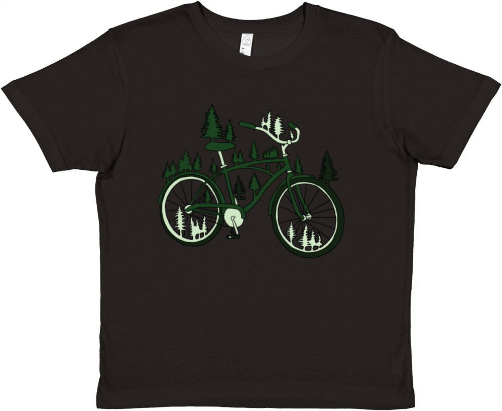 pine bike Premium Kids Crewneck T-shirt